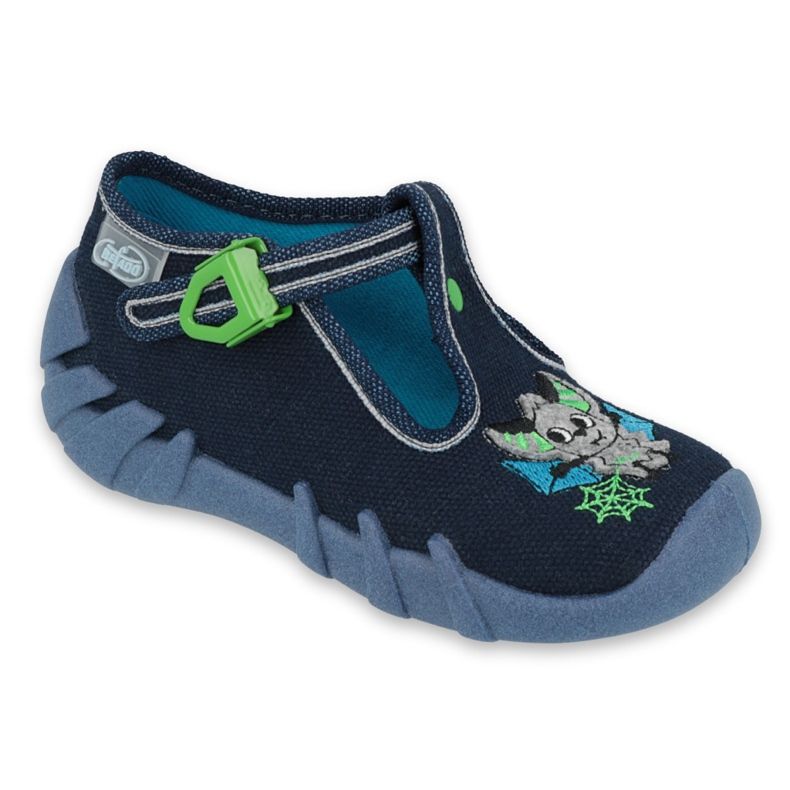 Chaussures enfant Befado 110P388 bleu marin vert Chaussures enfant Befado 110P388 bleu marin vert