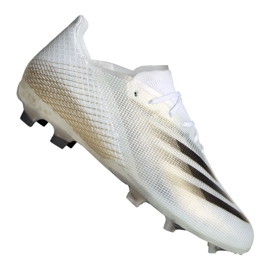 Chaussures de football Adidas X Ghosted.1 Fg Jr EG8181 noir, blanc, or blanche