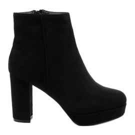 Bottines noires sur le post Neadarea