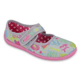 Chaussures enfant Befado 945X430 rose gris multicolore Chaussures enfant Befado 945X430 rose gris multicolore