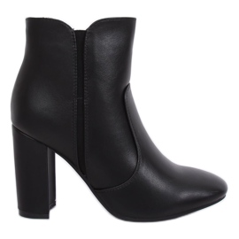 Noir 1436 Talons hauts noirs