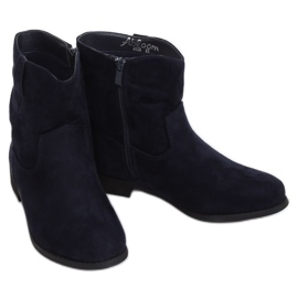 Bottines bleu marine pour femme 3820 Bleu