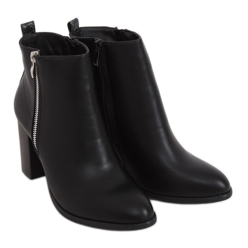 Escarpins noirs classiques 688-A21 Noir le noir