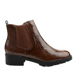 Bottes pour femmes marron de Togros brun