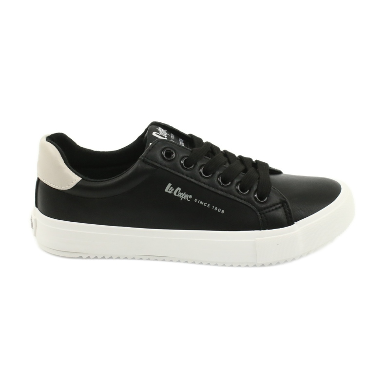 Lee Cooper Sneakers pour femmes en cuir LCJL-20-31-071 Black le noir