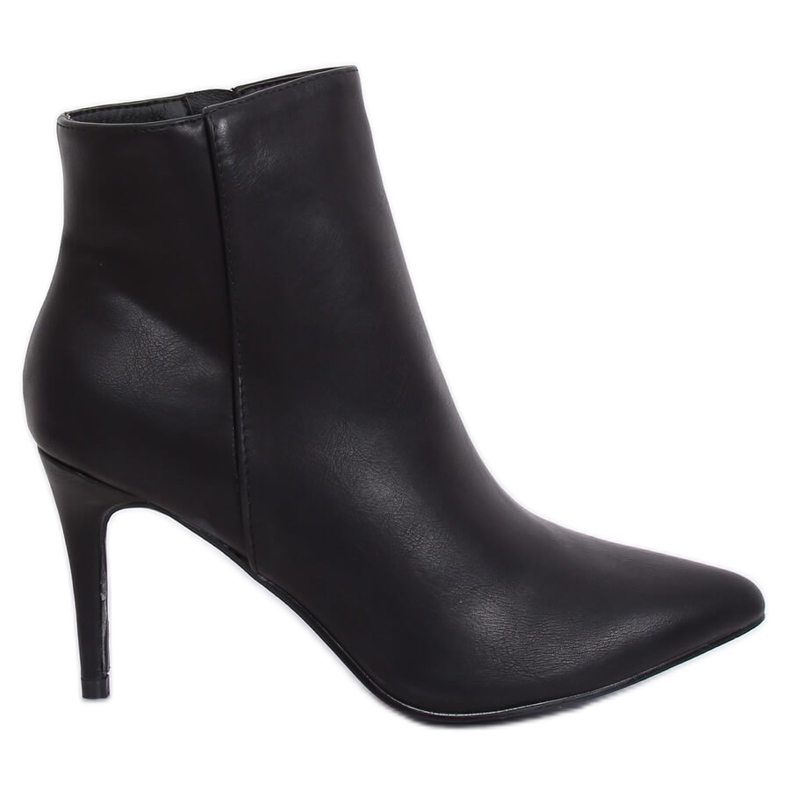 Bottes noires sur un talon haut noir 9467 Noir le noir