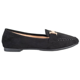 Anesia Paris Mocassins élégants noir