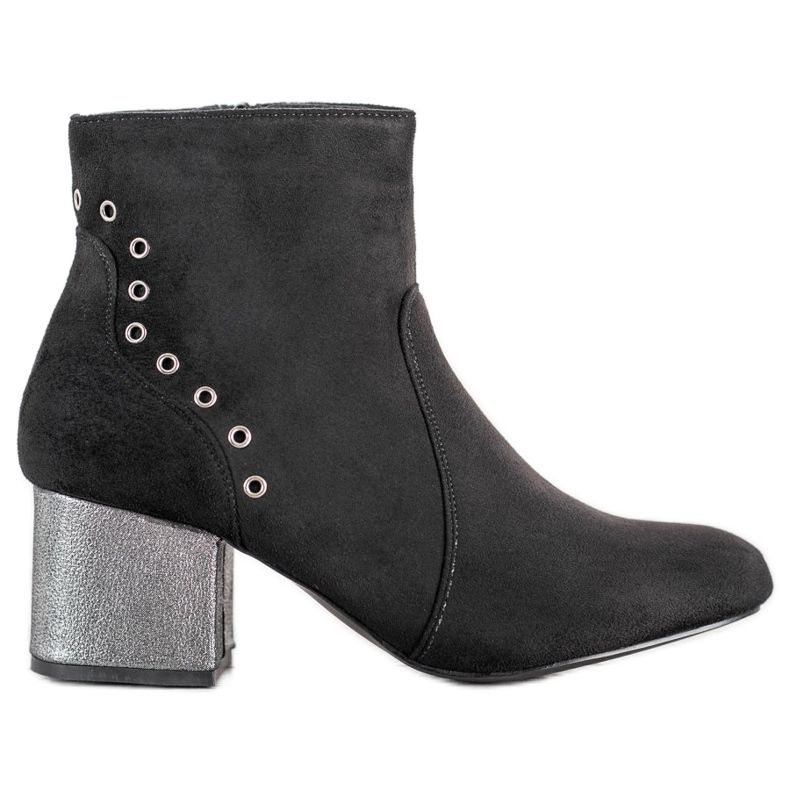 Goodin Bottes noires élégantes le noir Goodin Bottes noires élégantes le noir