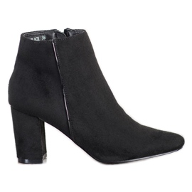 Goodin Bottes élégantes en Spitz noir