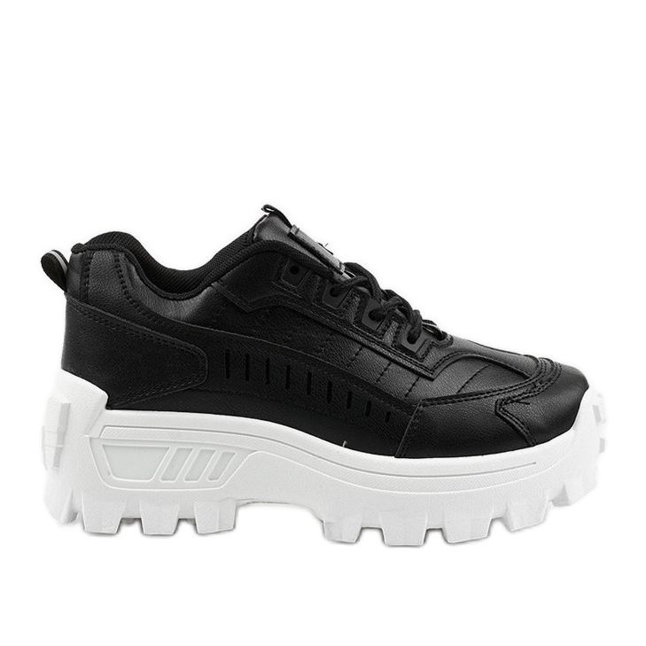 Chaussures de sport noires tendance Pereipheme le noir