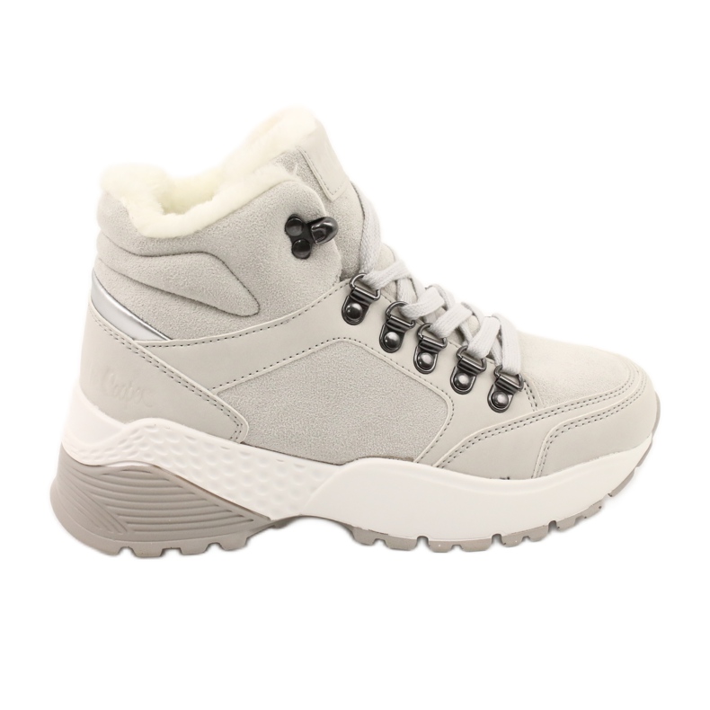 Bottes de sport confortables Lee Cooper LCJL-20-31-151 beige gris Bottes de sport confortables Lee Cooper LCJL-20-31-151 beige gris