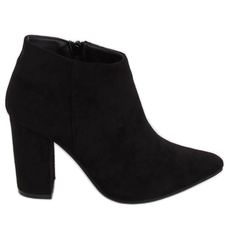 Chaussures sur le poteau noir G-7668 Noir le noir