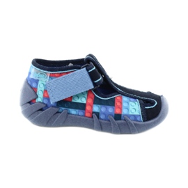 Chaussures enfant Befado 190P095 rouge bleu marine bleu