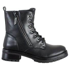 SHELOVET Ouvriers avec zircone cubique le noir
