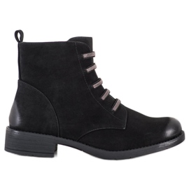 SHELOVET Bottes confortables pour femmes noir