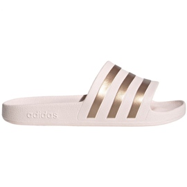 Chaussons Adidas Adilette Aqua W FW4291 rose doré