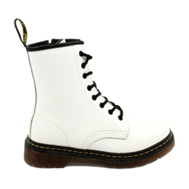Bottes Blanches Mckey GL429 WH noir