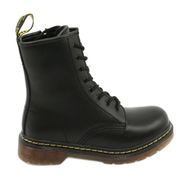 Bottes noires Mckey GL429 BK le noir