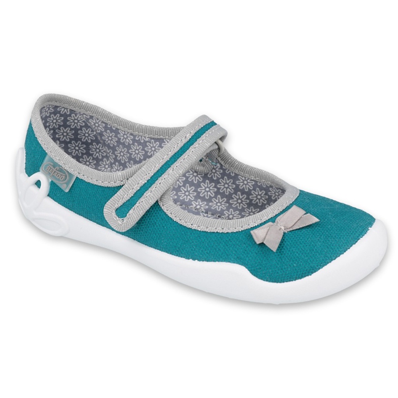Chaussures enfant Befado 114X434 gris vert