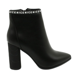 Filippo Bottes d'éco-cuir des femmes DBT1547 / 20 BK le noir Filippo Bottes d'éco-cuir des femmes DBT1547 / 20 BK le noir