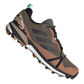 Chaussures Adidas Terrex Skychaser Lt Gtx M FV6827 brun le noir multicolore
