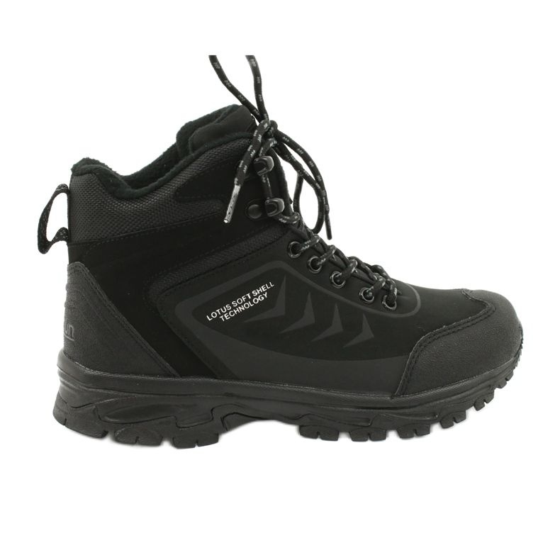 McBraun Softshell haute sport trekking noir 9TR37-1405 le noir