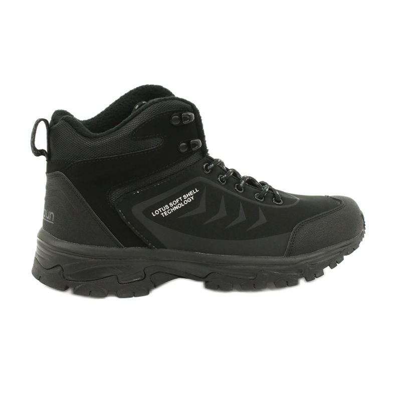 McBraun Softshell haute sport trekking noir 9TR37-1403 le noir