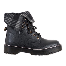 Weide Travailleurs avec une chaussure à enrouler noir