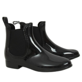 Bottines Jodhpur noires pour femmes DC01P Noir le noir