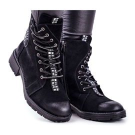 Vinceza Bottes chaudes noires pour femmes Aspen