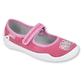 Chaussures enfant Befado 114X174 rose argent