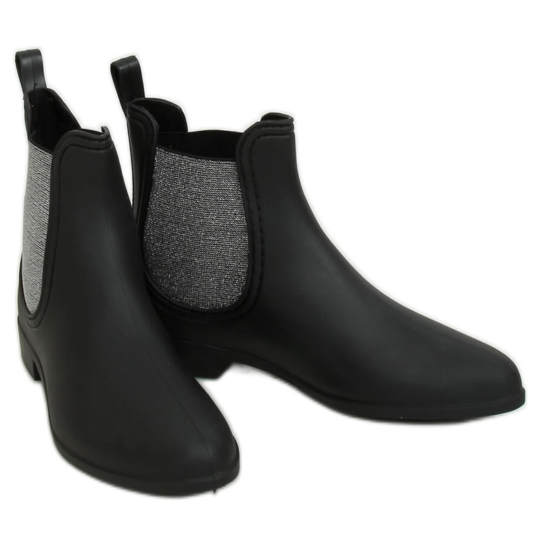 Galoches femme noir mat DC03P Noir le noir