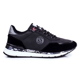 Chaussures de sport pour hommes Cross Jeans Noir GG1R4027C le noir gris Chaussures de sport pour hommes Cross Jeans Noir GG1R4027C le noir gris