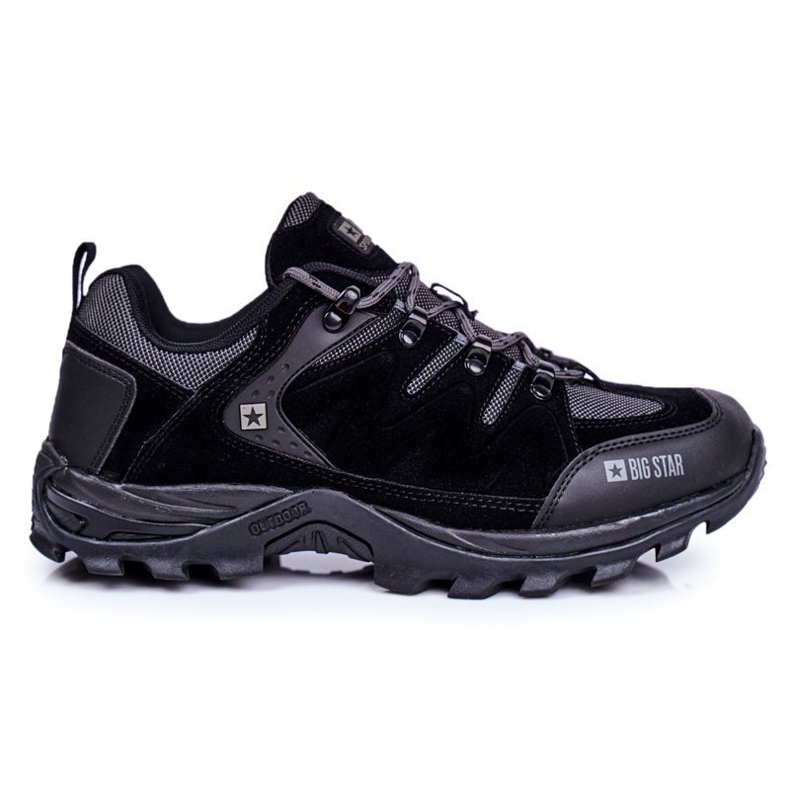 Chaussures de trekking pour hommes Big Star Outdoor Noir GG174282 le noir gris