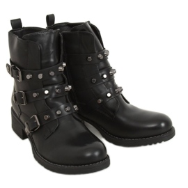 Bottes militaires noires Z195 Noir