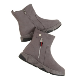 Bottes de sport grises KFS-506 Gris Bottes de sport grises KFS-506 Gris