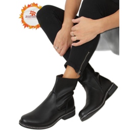 Bottes noires pour femmes noires 1268J24 Noir