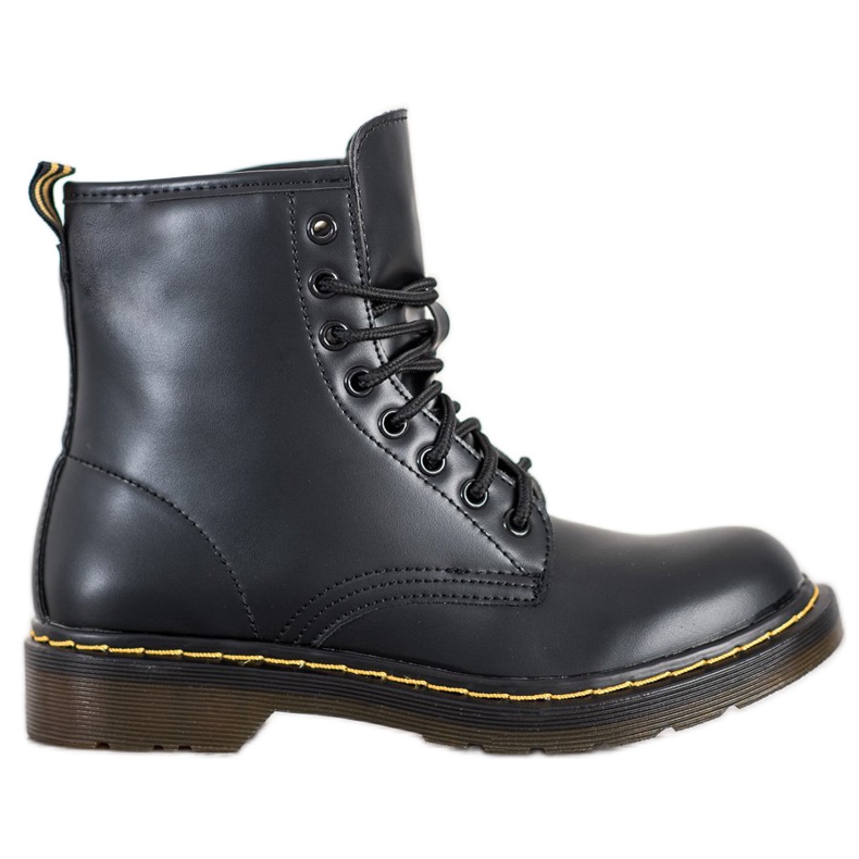 Seastar Bottes noires sur un curseur le noir