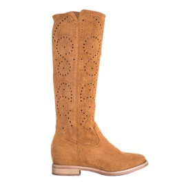 Seastar Bottes ajourées brun