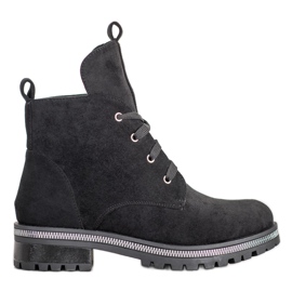 Seastar Trappeurs en suède noir