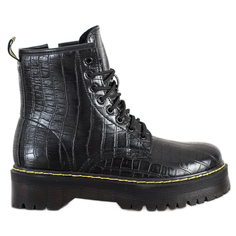 Seastar Travailleurs sur la plate-forme le noir