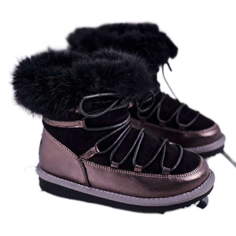 Bottes de neige pour enfants Big Star Noir GG374083 le noir Bottes de neige pour enfants Big Star Noir GG374083 le noir