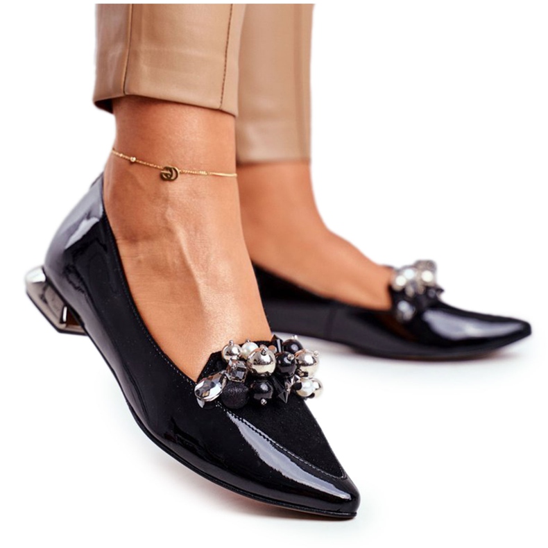 Ballerines Femme Laura Messi Cuir Noir 2157 le noir Ballerines Femme Laura Messi Cuir Noir 2157 le noir