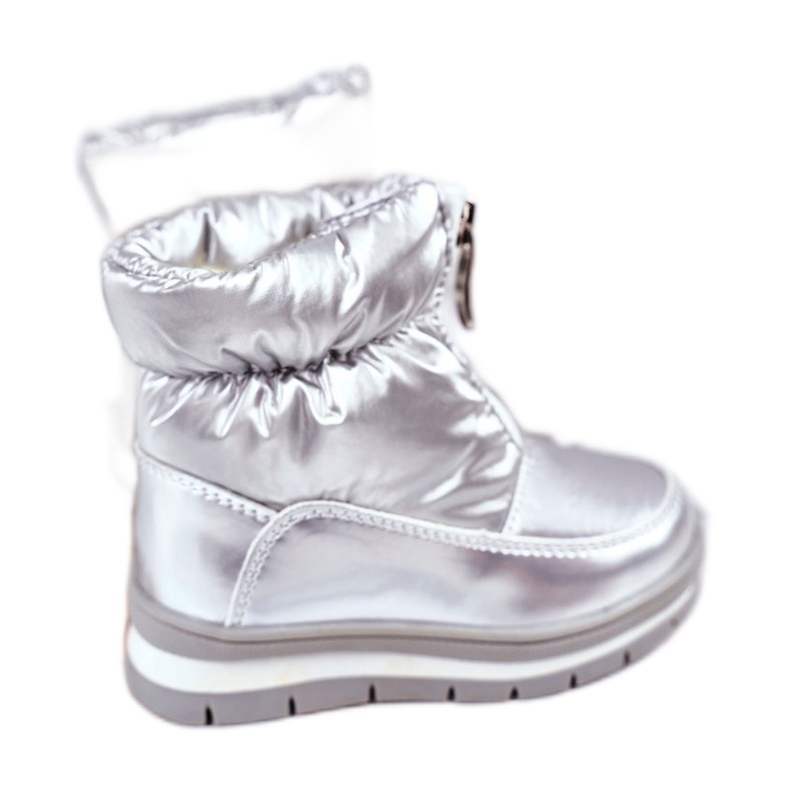 WEESTEP Bottes de neige chaudes en laine pour enfants Silver Bubbles argent WEESTEP Bottes de neige chaudes en laine pour enfants Silver Bubbles argent