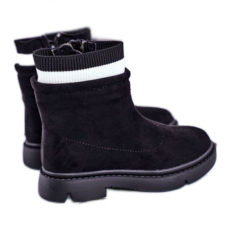 Apawwa Bottines Chaudes Enfant Noir Pinko le noir