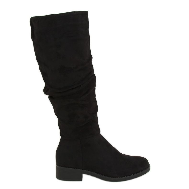Bottes noires pour femmes noires D7525 Noir le noir Bottes noires pour femmes noires D7525 Noir le noir