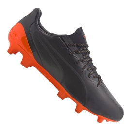 Chaussures de football Puma King Platinum Fg / Ag M 105606-04 noir noir