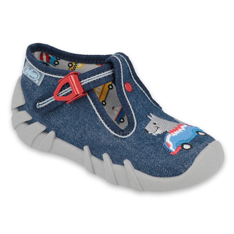 Chaussures enfant Befado 110P390 rouge bleu