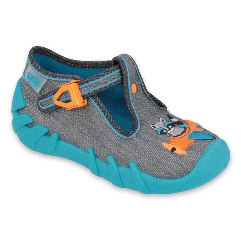 Chaussures pour enfants Befado 110P392 bleu orange gris