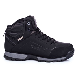 Chaussures de trekking pour hommes Big Star Outdoor Noir GG174395